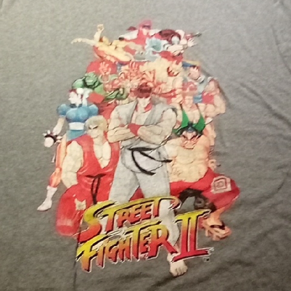 Men's XXL Old Navy Street Fighter II Shirt Video Games